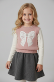 CONJUNTO YIMAI YF26-2469 CONJUNTO BLUSA FALDA NIÑA