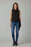BLUSA JULYS RI1135 BLUSA SESGADA SIN MANGAS DAMA