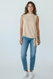 BLUSA JULYS RI1135 BLUSA SESGADA SIN MANGAS DAMA