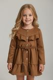 VESTIDO TELITAS KIDS 0028 VESTIDO VAQUERO NIÑA CORRIDA 4-12