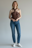 BLUSA JULYS X1200 BLUSA CORBATA DAMA