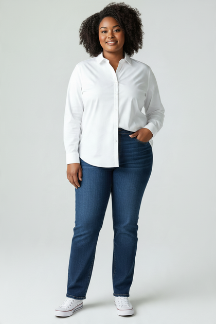 CAMISA JAZMIN 886 BLUSA ML EXTRAS