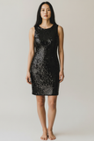 VESTIDO JULYS X1210 VESTIDO CORTO LENTEJUELA DAMA