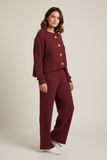 CONJUNTO CIRCUS MODA 26575 CONJUNTO BLUSON BOTONES PANTALON