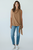BLUSA JULYS RI1135 BLUSA SESGADA SIN MANGAS DAMA
