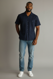 GUAYABERA YUCACHEN 020C GUAYABERA MC POPELINA 4 BOLSAS BASICA