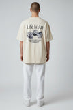 PLAYERA ESTIVANELI JGU-24M-6516 PLAYERA OVERSIZE ESTAMPADA CAB MC