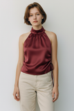 BLUSA JULYS AL3196 BLUSA HALTHER DAMA