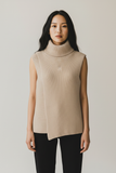 CHALECO LONDON FASHION T-1691 CHALECO ABIERTO CUELLO ALTO