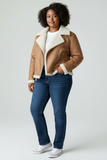 CHAMARRA B & H 4024P CHAMARRA SUED EXTRAS DAM