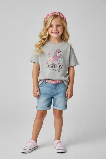 BLUSA ACTION GEAR 874WM BLUSA MC CR NIÑA