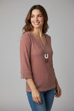 BLUSA ESTILO SANDRA 1703 BLUSA DAMA M3/4