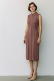VESTIDO LONDON FASHION T-1687 VESTIDO SIN MANGA DAMA