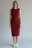 VESTIDO JULYS D068 VESTIDO 3/4 SIN MANGAS