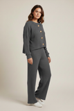 CONJUNTO CIRCUS MODA 26575 CONJUNTO BLUSON BOTONES PANTALON