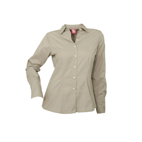 CAMISA BIBO CAMISA DAMA GABARDINA MANGA LARGA BASICA TALLA A