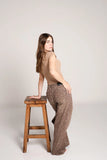 PANTALON DOUX DXD0637 PANTALON WIDE LEG BAMBI PUNTITOS DAMA