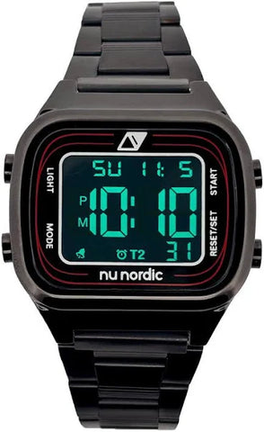 RELOJ NUNORDIC INU200163 Reloj Nu Nordic Digital con Correa de Metal Color Negro para Hombre
