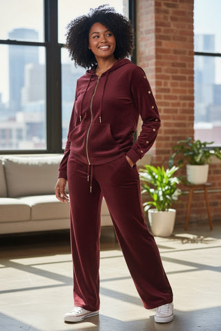 CONJUNTO GIOVANNI GALI AURORA GL25145 CONJUNTO FORRO PELUCHE DAMA