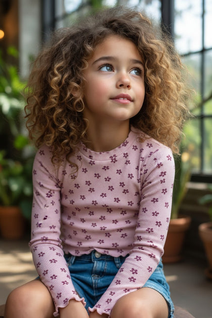 PLAYERA ACTION GEAR 878HF BLUSA NIÑA ML