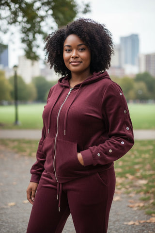 CONJUNTO GIOVANNI GALI AURORA PLUS GL25146 CONJUNTO EXTRAS FORRO PELUCHE DAMA