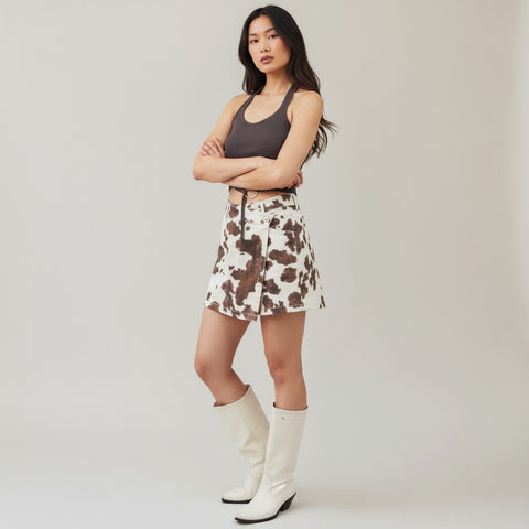 FALDA DOUX DXS0496 FALDA ANIMAL PRINT DAMA