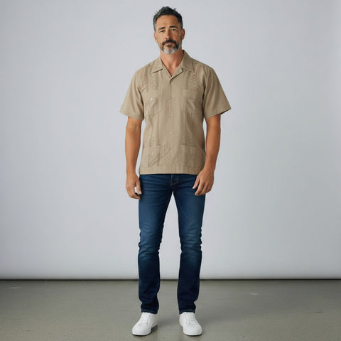 GUAYA CAMISA YUCACHEN 160 MC GUAYA CAMISA CAB 2 BOLSAS