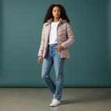 CHAMARRA STUDIO SI JE1011D CHAMARRA LARGA GORRO DAMA