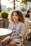 CONJUNTO TELITAS KIDS 225 2 PZAS VESTIDO Y SACO INFANTIL