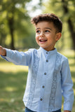 GUAYABERA KRACTO LENS GUAYABERA ML CUELLO MAO NIÑO