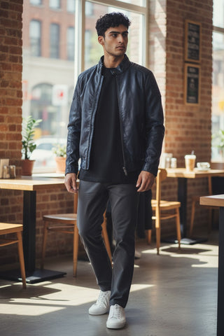 CHAMARRA GIOVANNI GALI MALIBU XG24707 CHAMARRA VINIPIEL CAB