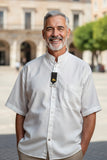 GUAYABERA KRACTO LENS GUAYABERA MC CUELLO MAO CAB