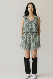 CONJUNTO STUDIO SI WEI014 CONJUNTO BLUSA SHORT DAMA