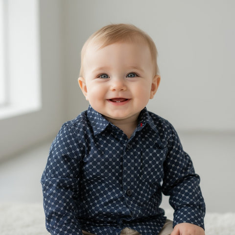 CAMISA KRACTO SMITH CAMISA BEBE ESTAMPADA ML