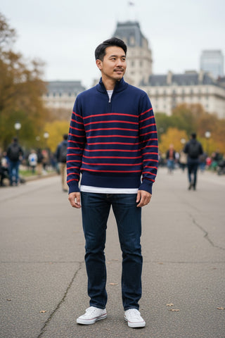 SUETER PIPELINE 70092 SUETER MEDIO ZIPPER CUELLO ALTO