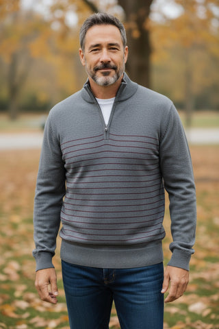 SUETER PIPELINE 70121 SUETER MEDIO ZIPPER CUELLO ALTO