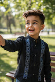 GUAYABERA KRACTO LENS GUAYABERA ML CUELLO MAO NIÑO