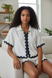 CONJUNTO MILK Y HONEY 42679ST CONJUNTO BLUSA SHORT DAMA