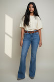 PANTALON VENUE VICTORIA L1061 PANTALON BOOTCUT CON CINTO DAMA