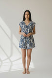 CONJUNTO STUDIO SI WEI014 CONJUNTO BLUSA SHORT DAMA