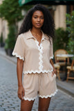 CONJUNTO MILK Y HONEY 42679ST CONJUNTO BLUSA SHORT DAMA