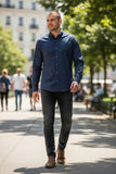 CAMISA KRACTO LARK CAMISA MINI CUADROS ML CAB