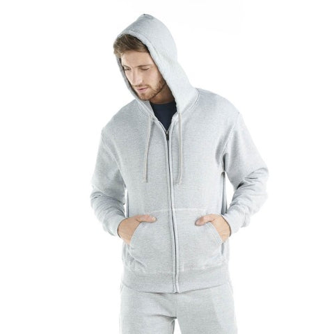 SUDADERA OPTIMA 38105 SUDADERA ABIERTA CIERRE CAPUCHA Y CANGURERA