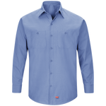 CAMISA RED KAP SX10LB M LS MIMIX WORK SHIRT LIGHT BLUE