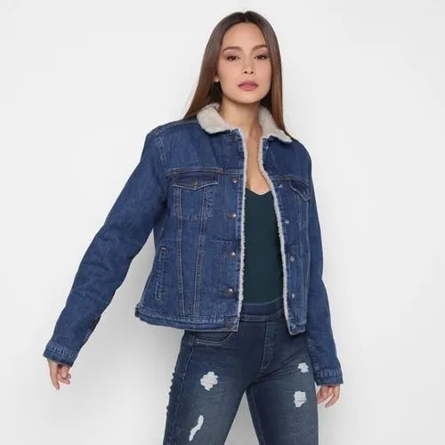 Chamarras de borrega shop para mujer